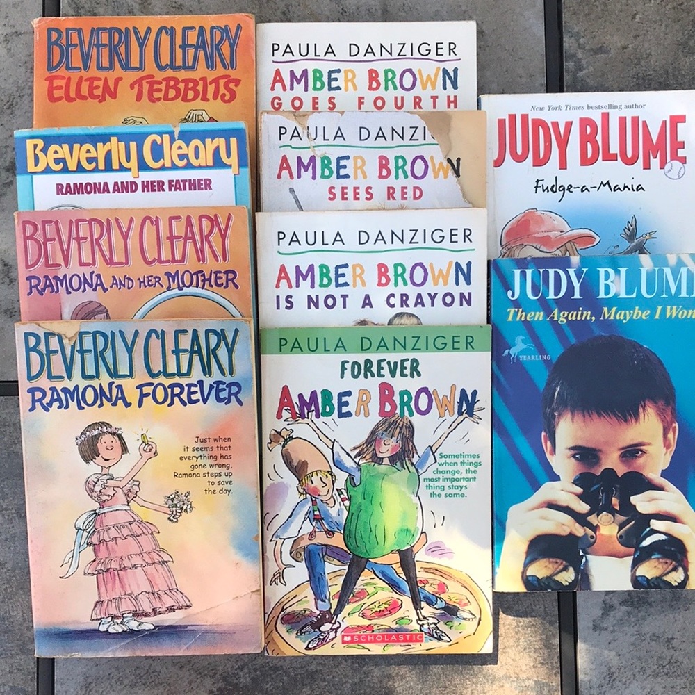 Summer reads! $4 ALL! Set of 10 Best Authors Books incl Cleary and Blume